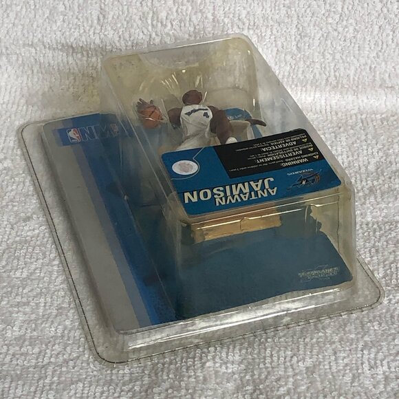 Sealed 2005 McFarlane's Sports Picks NBA Antwan Jamison Packaging *Error* BNIP!! - Picture 2 of 4